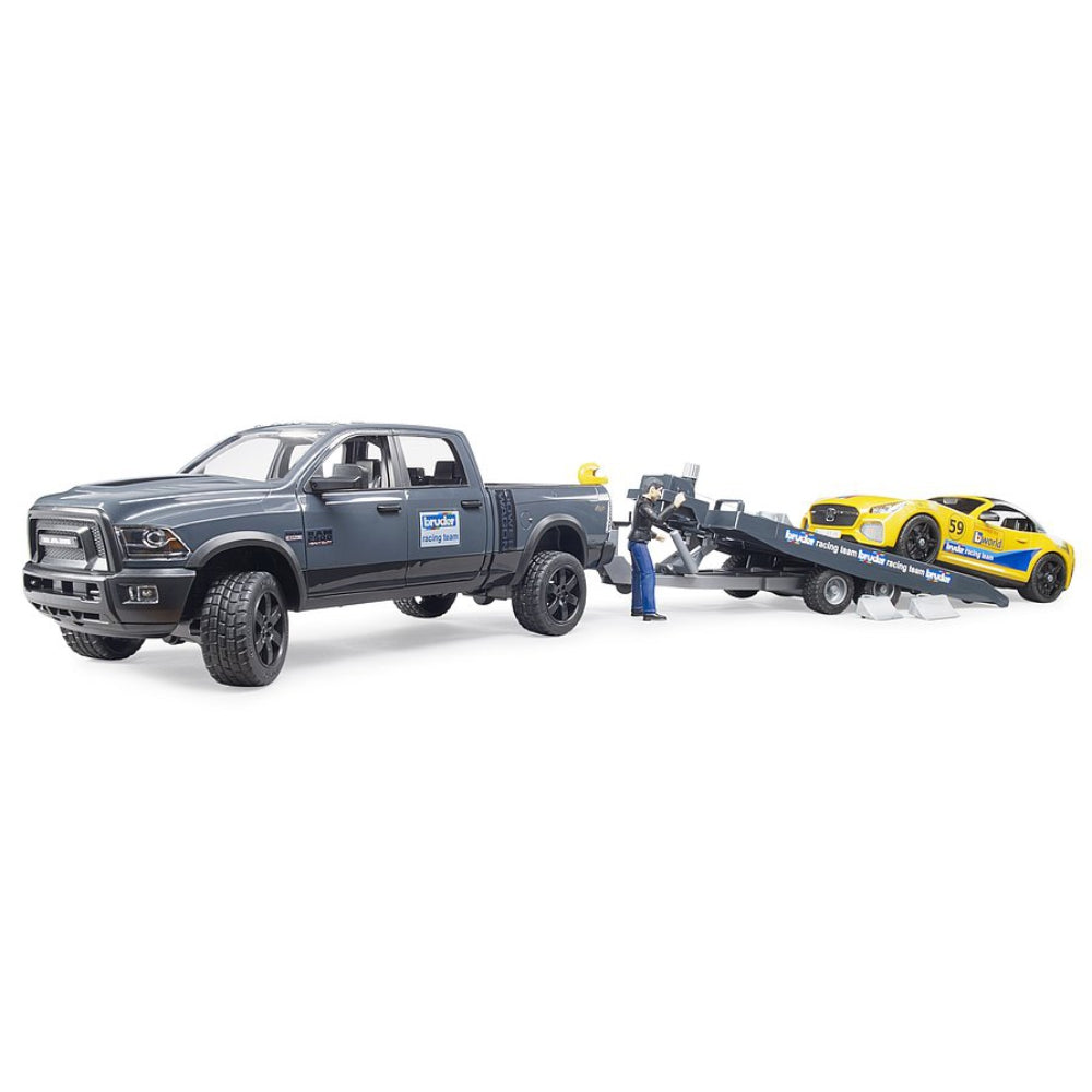 Load image into Gallery viewer, BRUDER RAM 2500 Power Wagon Utility & Bruder Road Racing Team
