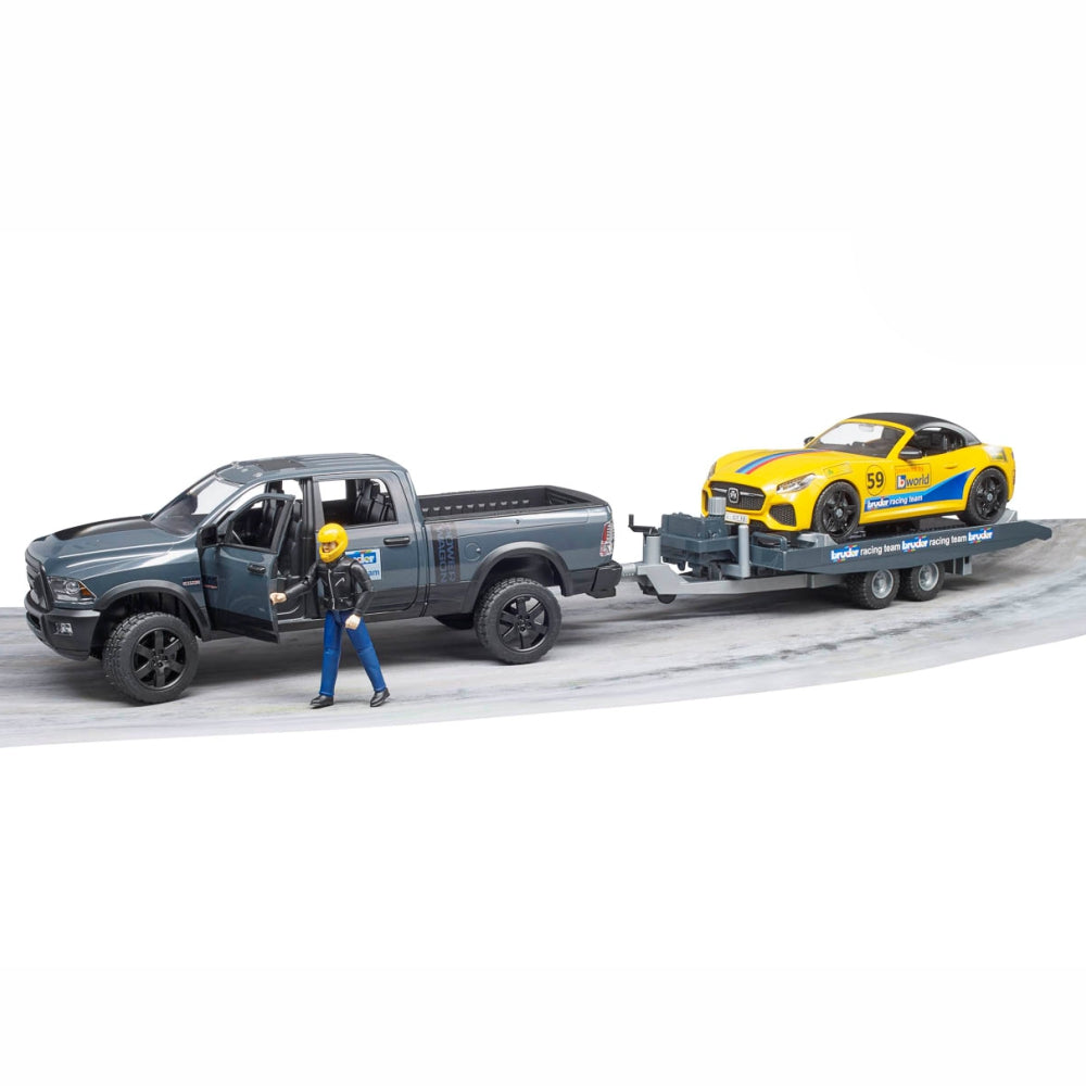 Load image into Gallery viewer, BRUDER RAM 2500 Power Wagon Utility & Bruder Road Racing Team