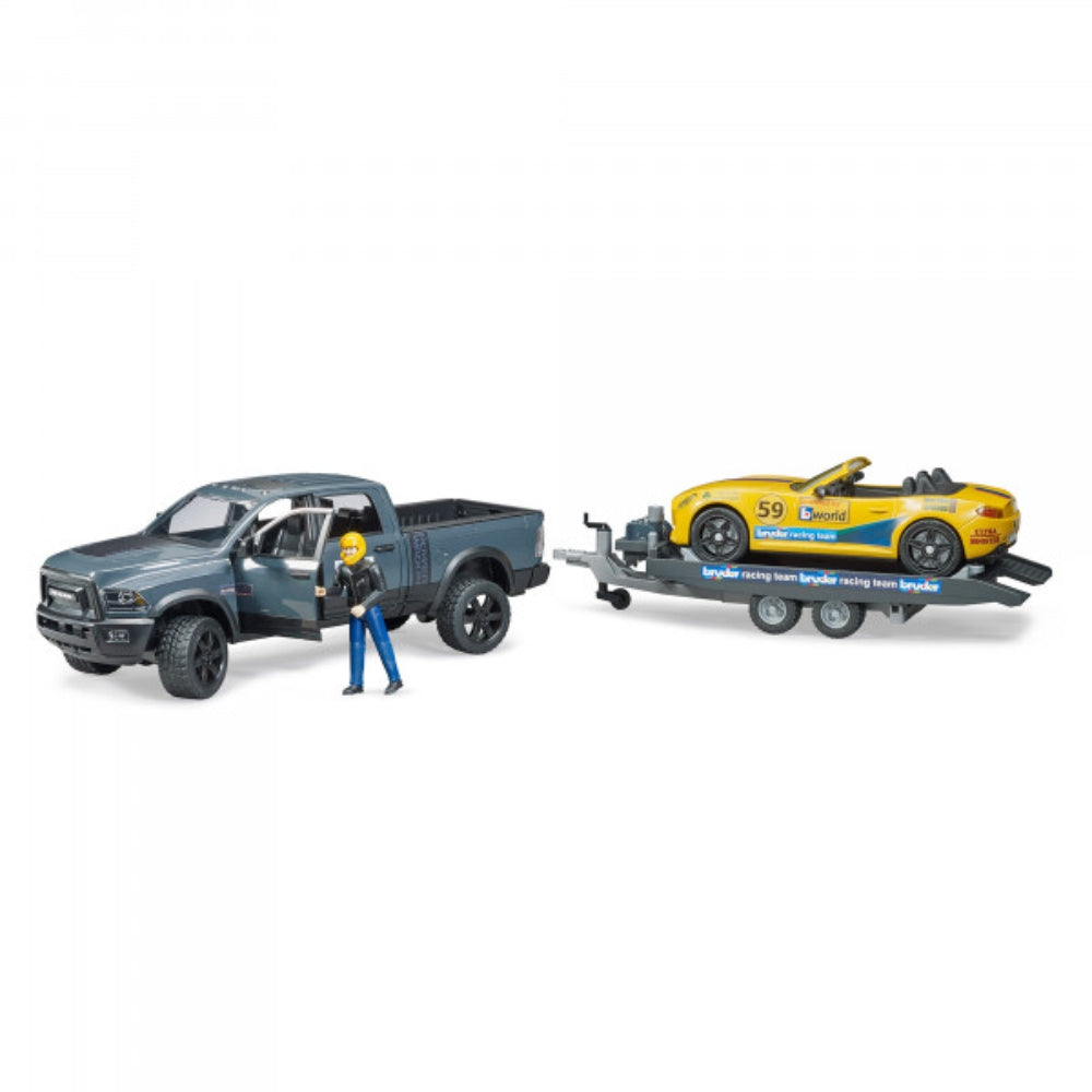 Load image into Gallery viewer, BRUDER RAM 2500 Power Wagon Utility & Bruder Road Racing Team