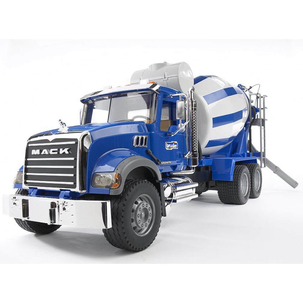 Load image into Gallery viewer, BRUDER MACK Granite Cement Mixer 1:16