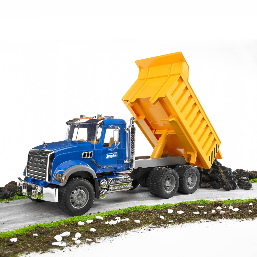Load image into Gallery viewer, BRUDER MACK Granite Tip up truck