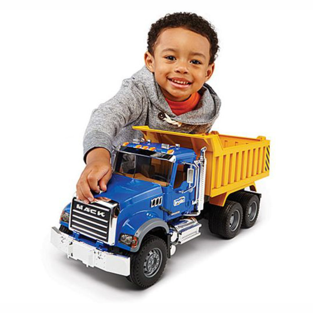 Load image into Gallery viewer, BRUDER MACK Granite Tip up truck