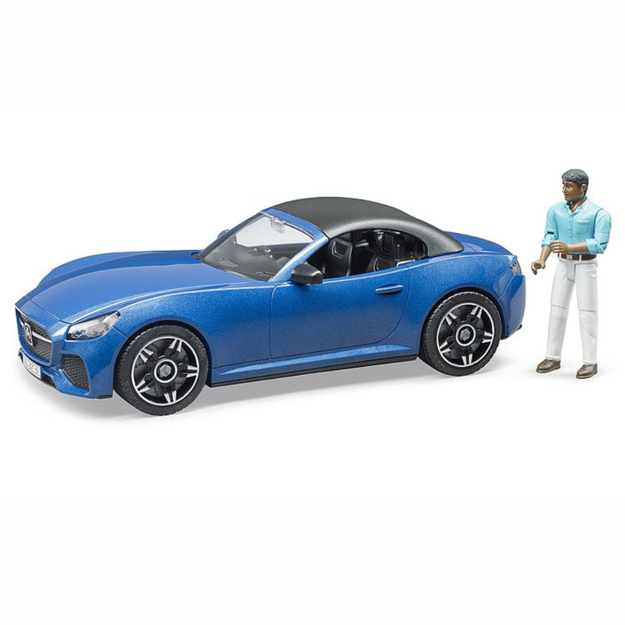 BRUDER Roadster with driver 1:16