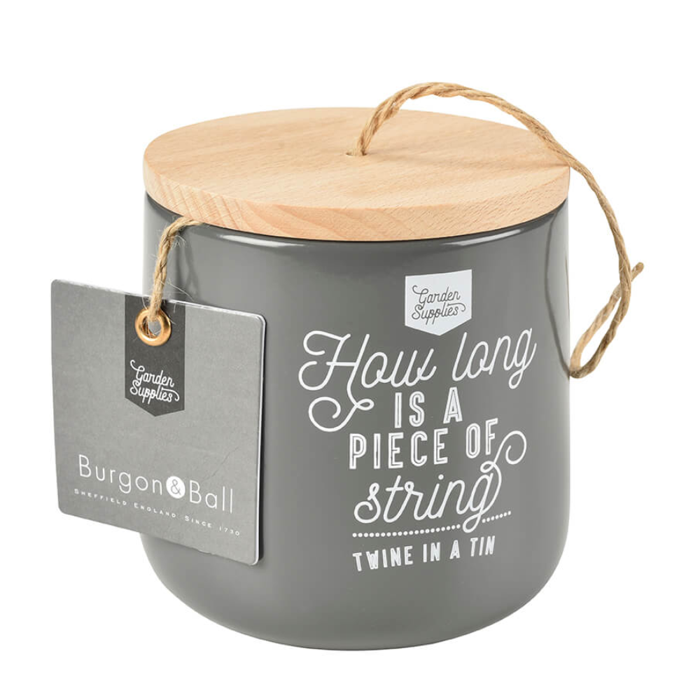 Load image into Gallery viewer, BURGON & BALL Twine Dispenser - Charcoal