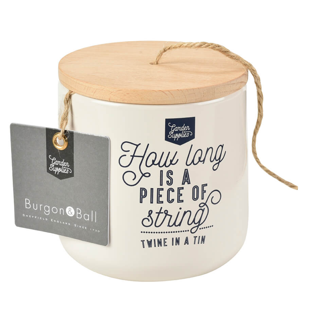 Load image into Gallery viewer, BURGON & BALL Twine Dispenser - Stone