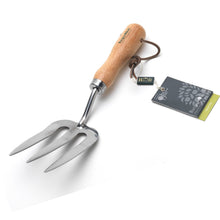 Load image into Gallery viewer, BURGON &amp; BALL  |  Classic Garden Hand Fork - Stainless. RHS Endorsed