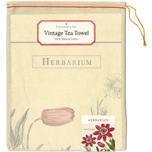 Load image into Gallery viewer, CAVALLINI &amp; Co. 100% Natural Cotton Tea Towel - Herbarium