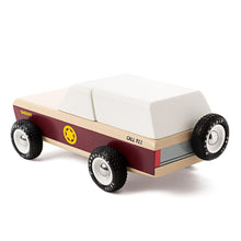 Load image into Gallery viewer, CANDYLAB Sheriff Toy Car angle view