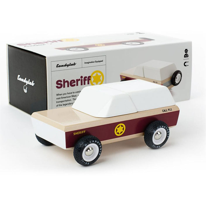 CANDYLAB Sheriff Toy Car with box