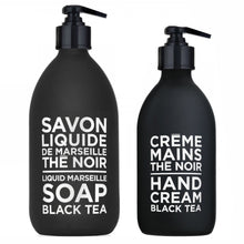 Load image into Gallery viewer, COMPAGNIE DE PROVENCE Liquid Soap 500ml &amp; Hand Cream 300ml Duo - Black Tea