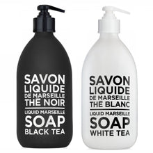 Load image into Gallery viewer, COMPAGNIE DE PROVENCE Liquid Soap 500ml - Black &amp; White Tea Duo
