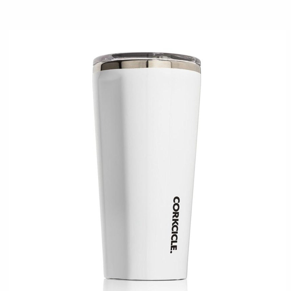 CORKCICLE | Stainless Steel Insulated Tumbler 16oz (475ml) - Gloss White
