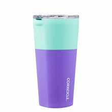 Load image into Gallery viewer, CORKCICLE Stainless Steel Insulated Tumbler 16oz (475ml) - Colour Block Mint Berry **CLEARANCE**