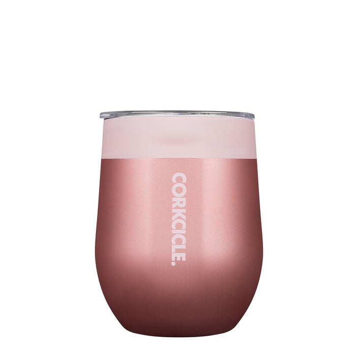 CORKCICLE Classic Stemless Insulated Stainless Steel Cup 355ml - Pink Lady **CLEARANCE**