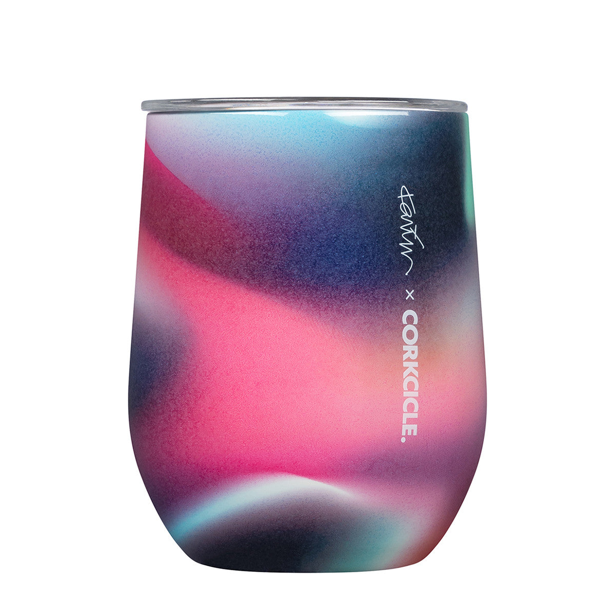 Load image into Gallery viewer, CORKCICLE x KARIM RASHID Classic Stemless Insulated Stainless Steel Cup 355ml - Glamdisco **Limited Stock**