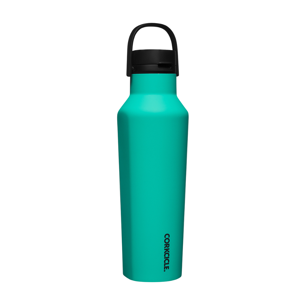 CORKCICLE Series A Sports Canteen 600ml Insulated Stainless Steel Bottle - Neon Lights Kokomo **CLEARANCE**