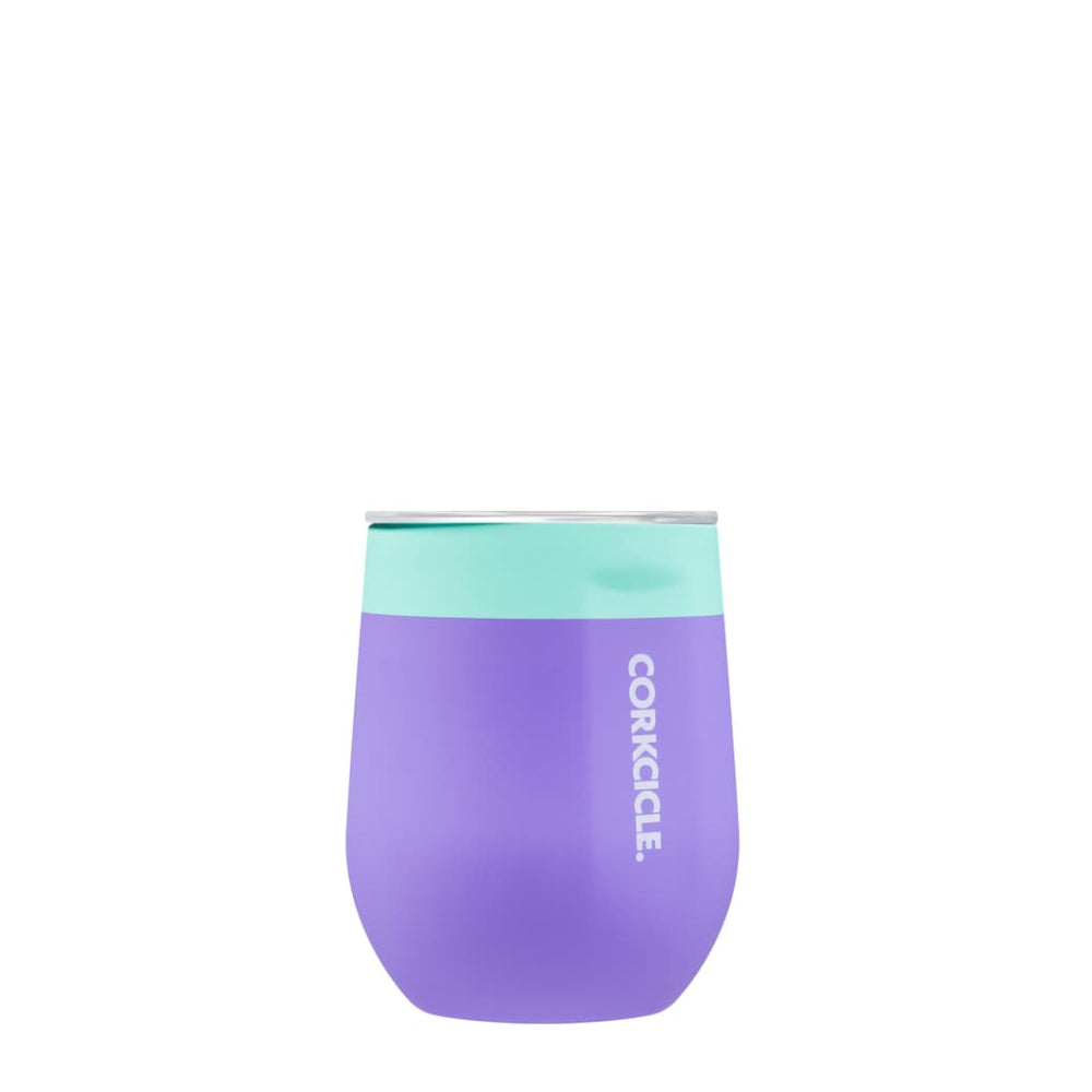 Load image into Gallery viewer, CORKCICLE Stainless Steel Insulated Stemless Cup 12oz - Colour Block Mint Berry **Limited Stock**