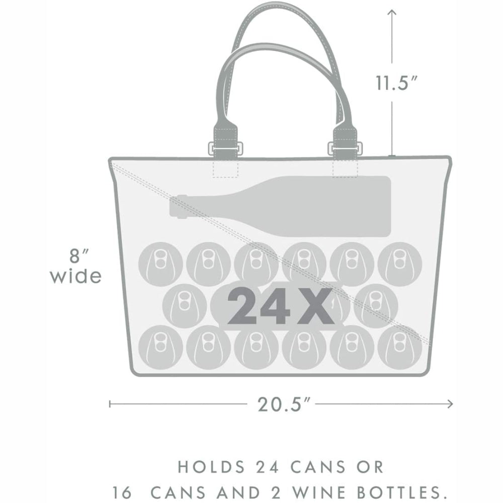 Load image into Gallery viewer, CORKCICLE Virginia Insulated Tote Cooler Bag - Rose Quartz **Limited Stock**