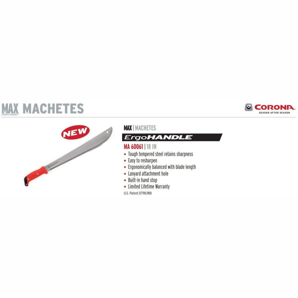 Load image into Gallery viewer, CORONA Machete 18"