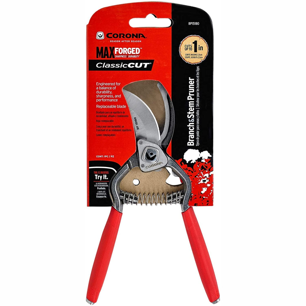 Load image into Gallery viewer, CORONA ClassicCUT Forged Steel Bypass Pruner Secateurs - 1 inch capacity