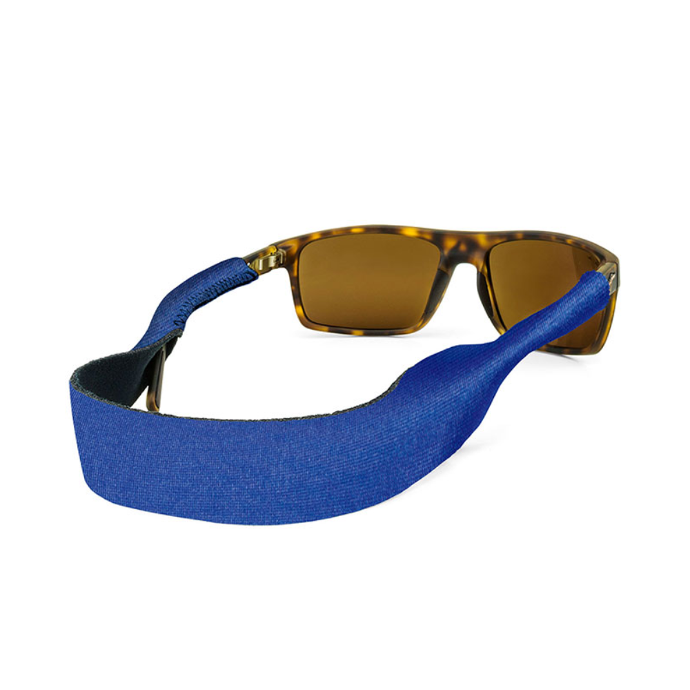 CROAKIES Basic Solid Sunglasses Strap - Blue