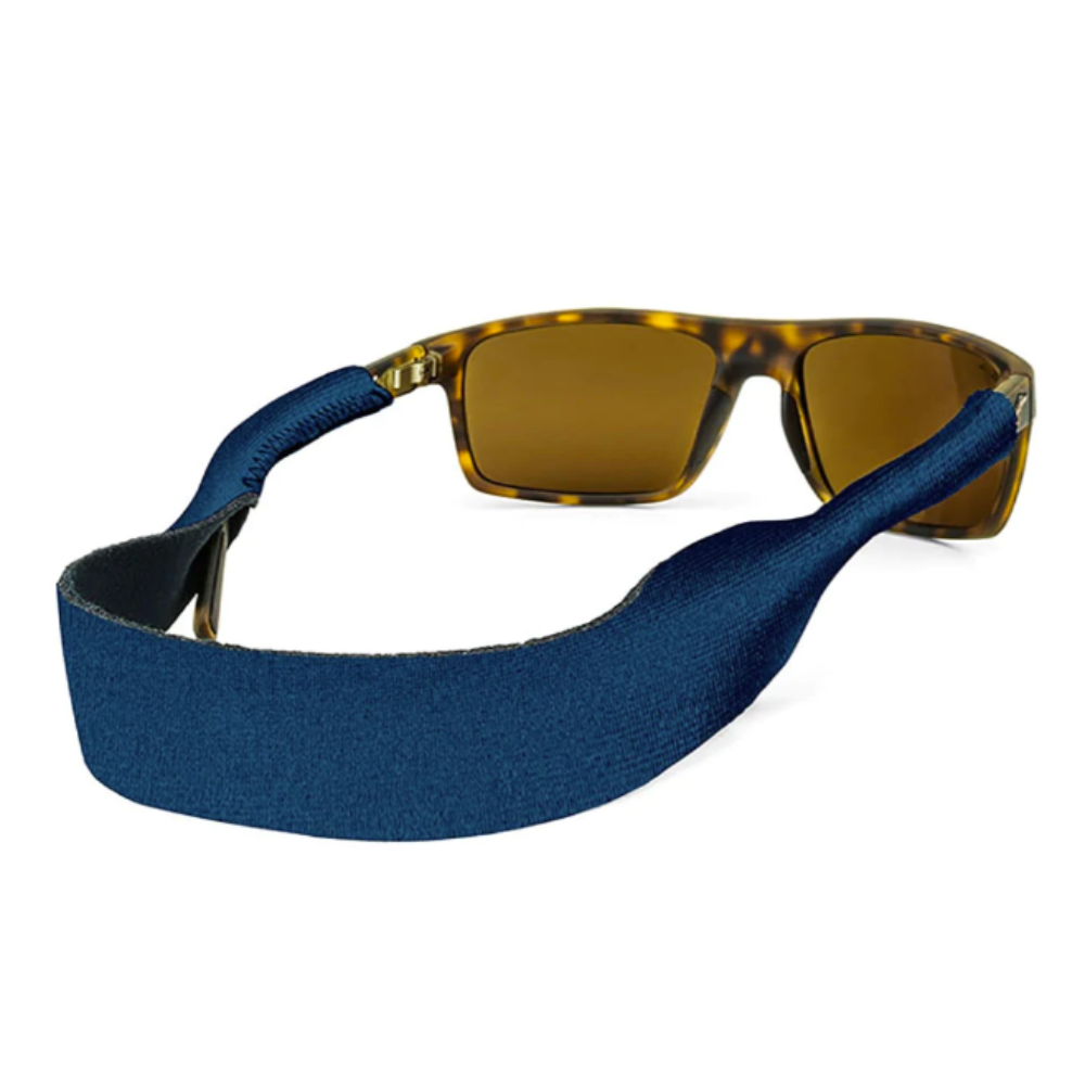 CROAKIES Basic Solid Sunglasses Strap XL - Navy