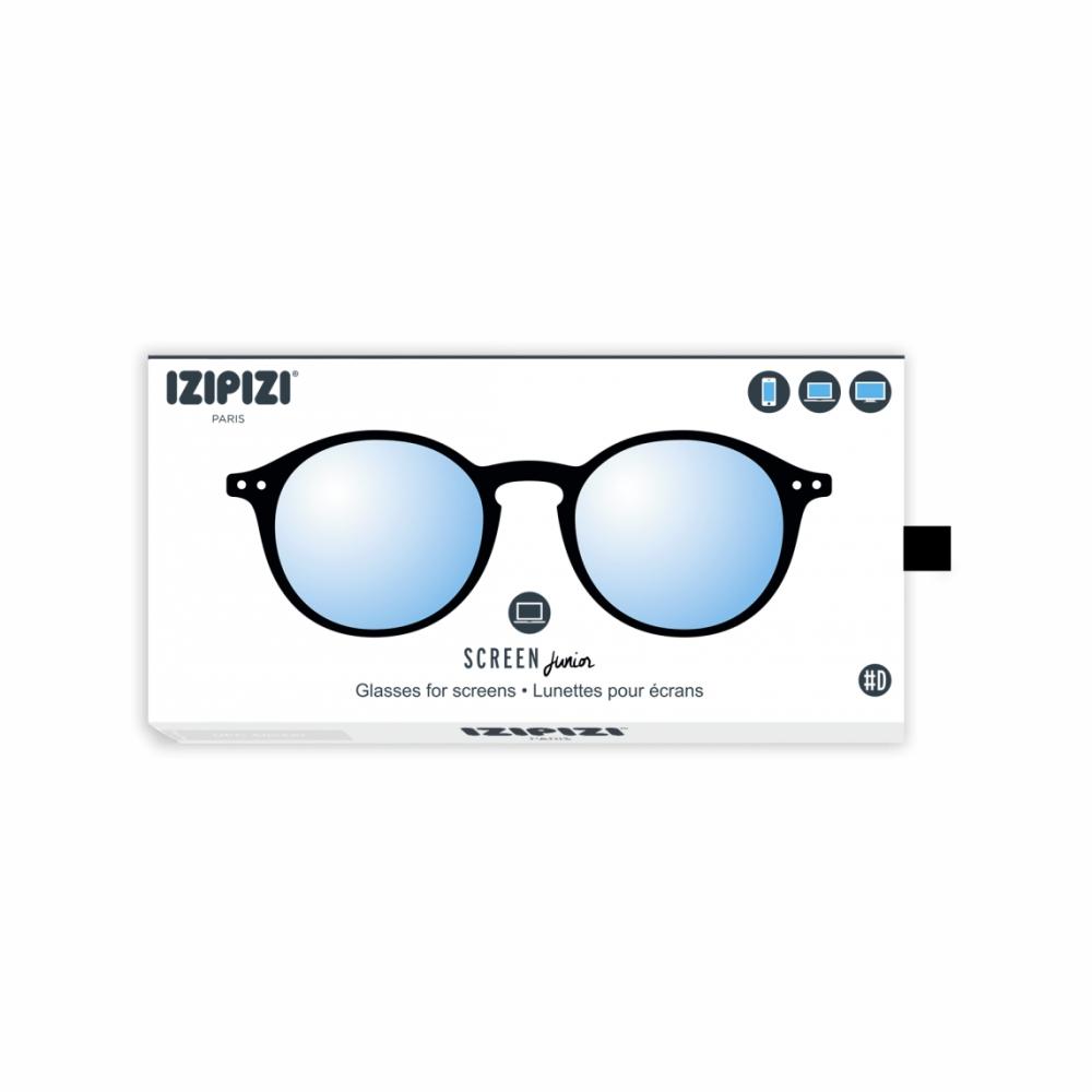 Load image into Gallery viewer, IZIPIZI PARIS SCREEN Glasses Junior Kids STYLE #D - Black (3-10 YEARS) **CLEARANCE**