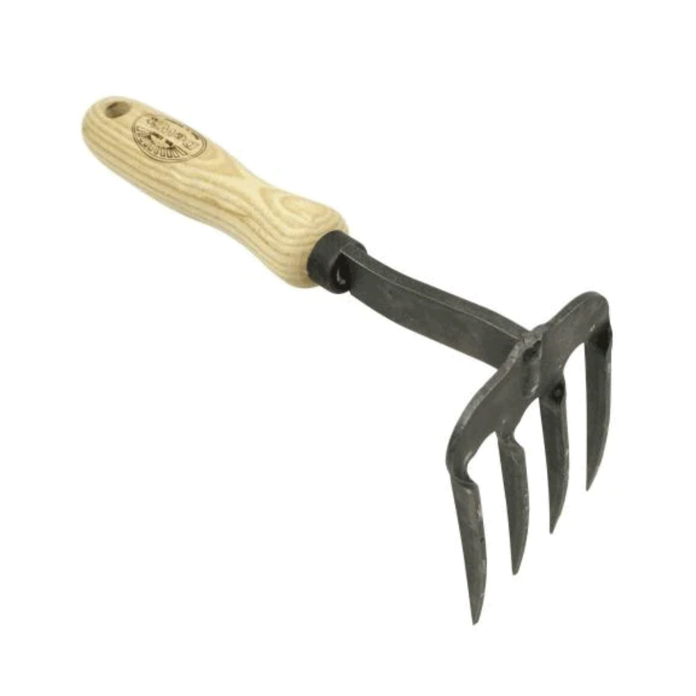 DEWIT Twisted 4 Tine Weed Claw - 140mm Ash Handle