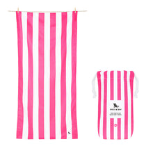 Load image into Gallery viewer, DOCK &amp; BAY Quick-dry Beach Towel 100% Recycled Cabana Collection - Phi Phi Pink