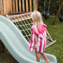 Load image into Gallery viewer, DOCK &amp; BAY Quick-dry Kids Poncho Hooded Towel 100% Recycled Mini Cabana - Phi Phi Pink