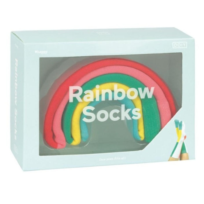 DOIY Socks - Rainbow Pinky