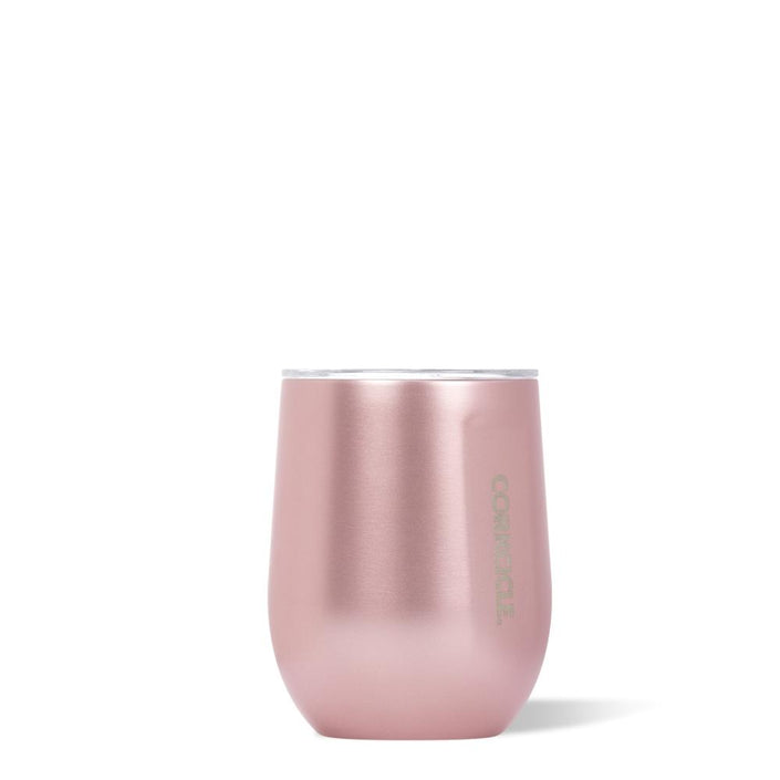 CORKCICLE Stainless Steel Insulated Stemless 12oz (355ml)  - Metallic Rose **CLEARANCE**