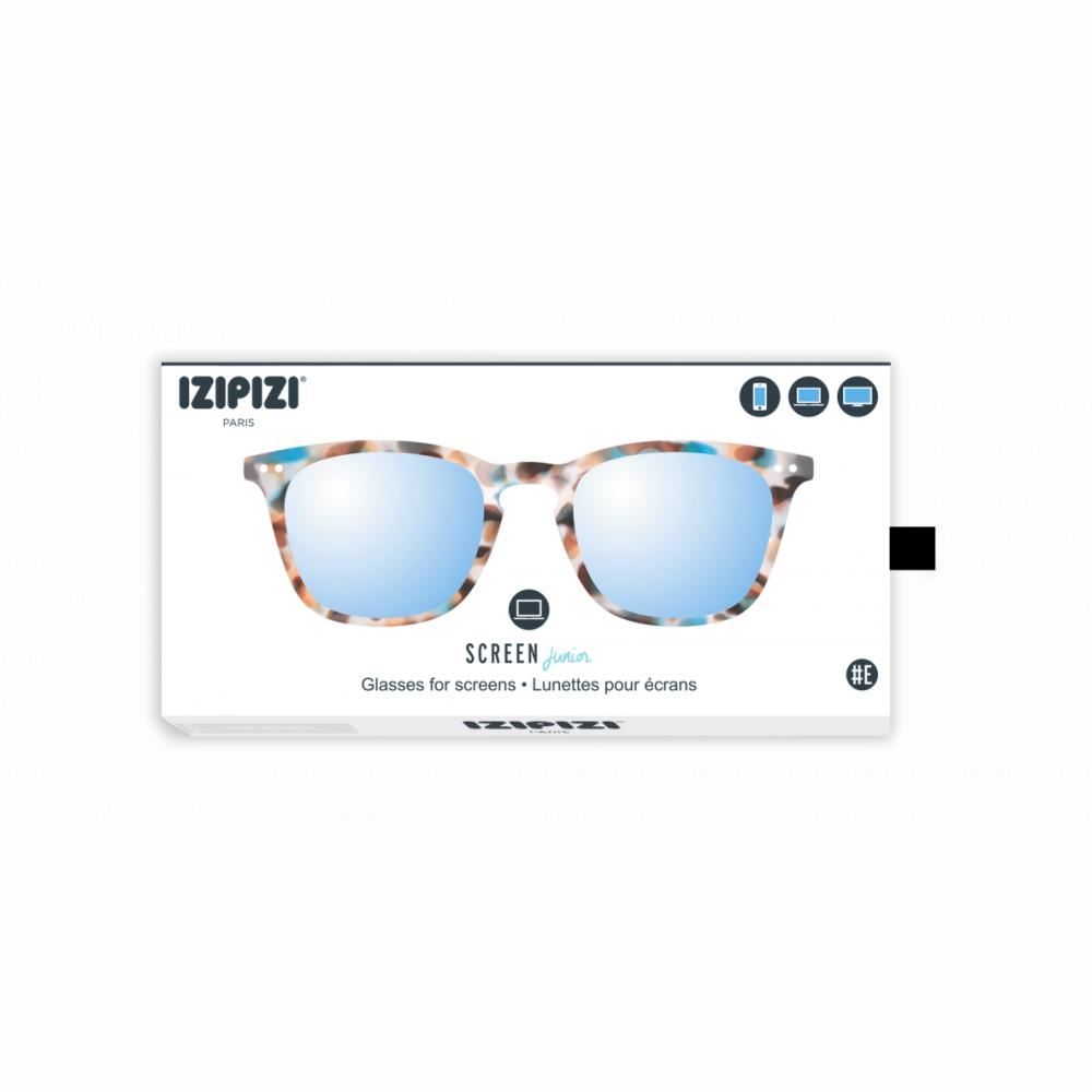 Load image into Gallery viewer, IZIPIZI PARIS SCREEN Glasses Junior Kids STYLE #E - Blue Tortoise (3-10 YEARS) **CLEARANCE**