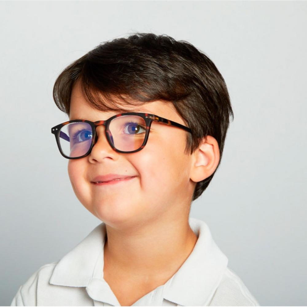 Load image into Gallery viewer, IZIPIZI PARIS SCREEN Glasses Junior Kids STYLE #E - Tortoise (3-10 YEARS) **CLEARANCE**