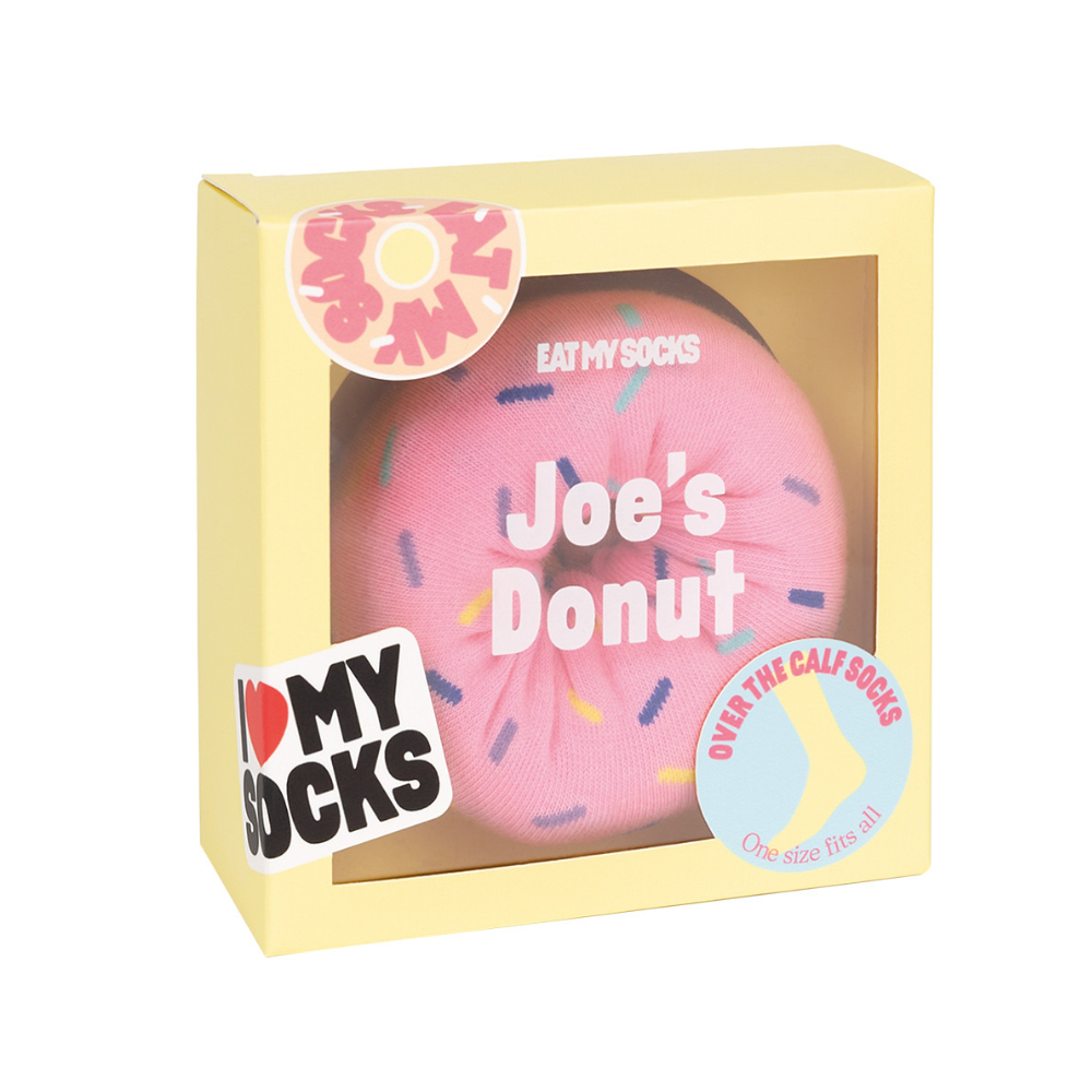 EAT MY SOCKS Joe's Donut Strawberry