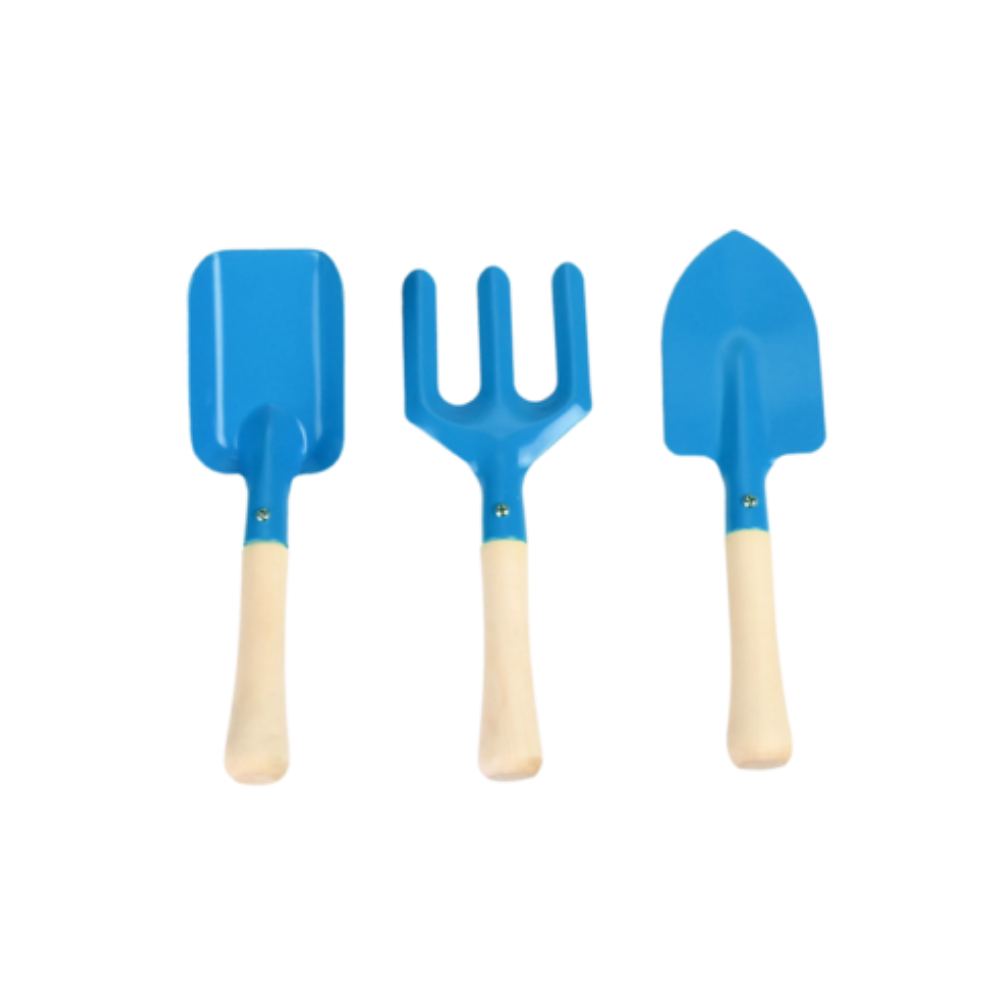 Load image into Gallery viewer, ESSCHERT DESIGN Children's Tools Set of 3 - Blue