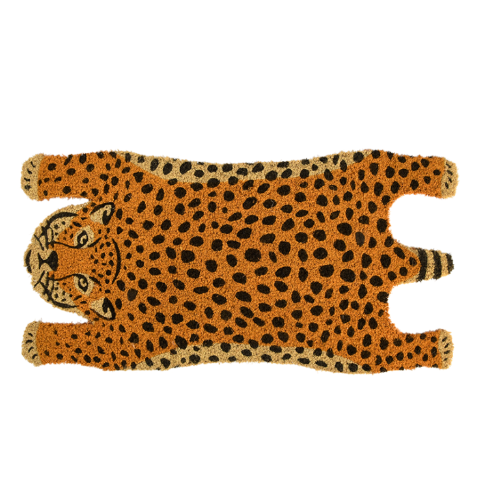 ESSCHERT DESIGN Door Mat - Cheetah