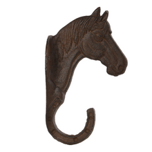 Load image into Gallery viewer, ESSCHERT DESIGN Cast Iron Horse Wall Hook