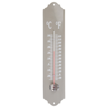 Load image into Gallery viewer, ESSCHERT DESIGN Metal Thermometer - Grey