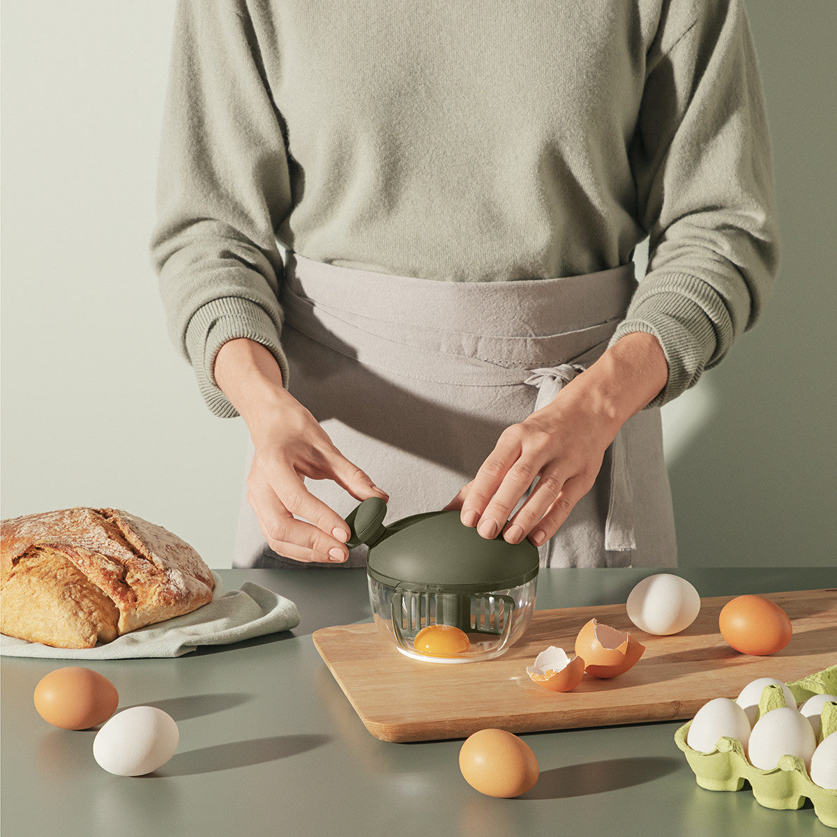 Load image into Gallery viewer, EVA SOLO Green Tool Mini Chopper / Whipper / Mixer **Limited Stock**