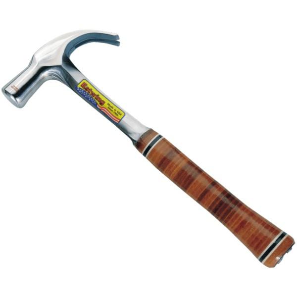 ESTWING 24oz Claw Hammer - Leather grip - Combo with free 20oz Hammer