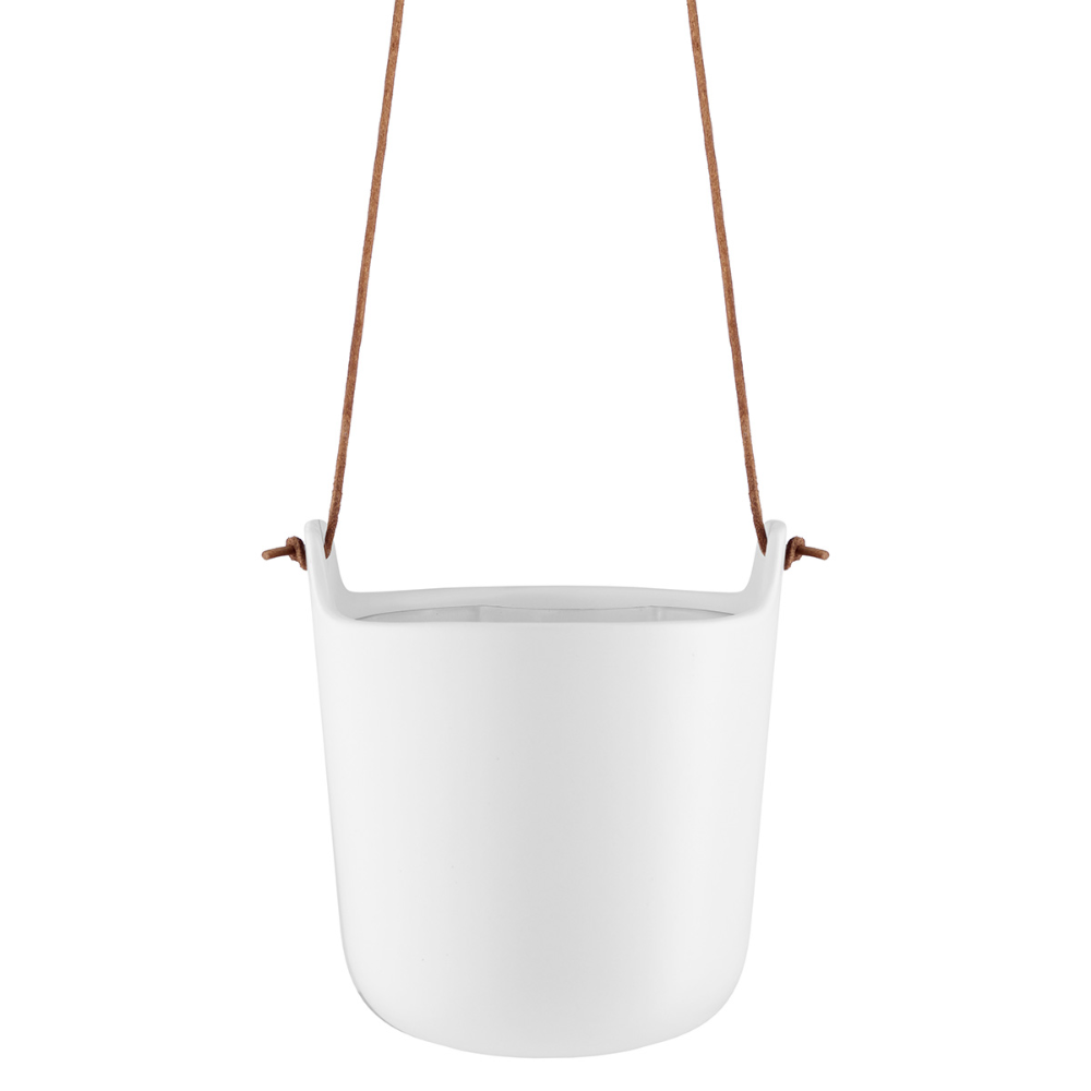Load image into Gallery viewer, EVA SOLO Self-Watering Flowerpot Hanging White - 15cm **Limited Stock**