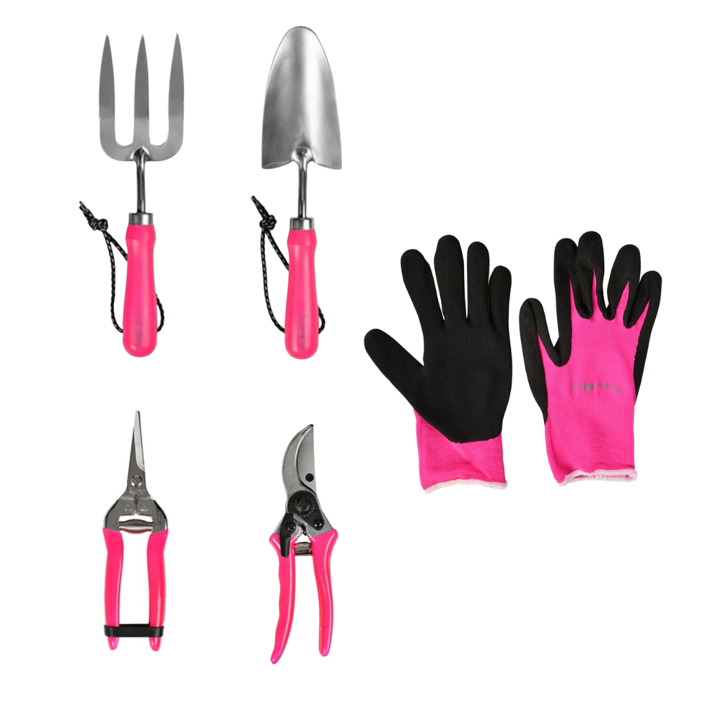 Load image into Gallery viewer, BURGON & BALL FloraBrite™ Complete Gardeners Bundle - Pink
