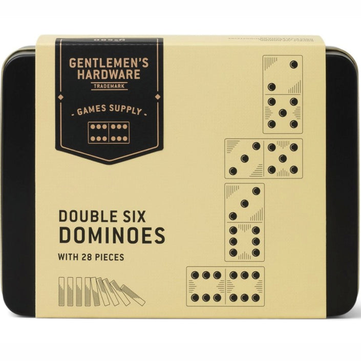 GENTLEMENS HARDWARE Double Six Dominos