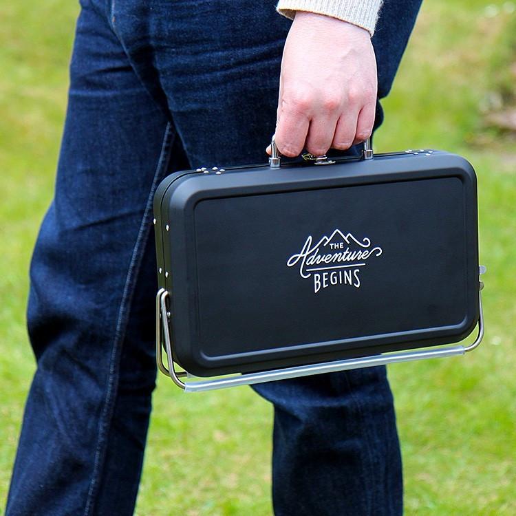 Load image into Gallery viewer, GENTLEMEN'S HARDWARE | Portable Barbeque carried