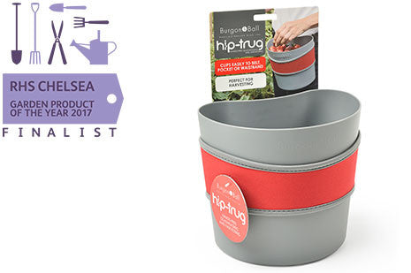 Load image into Gallery viewer, BURGON & BALL Gardening Hip Trug Large - Poppy