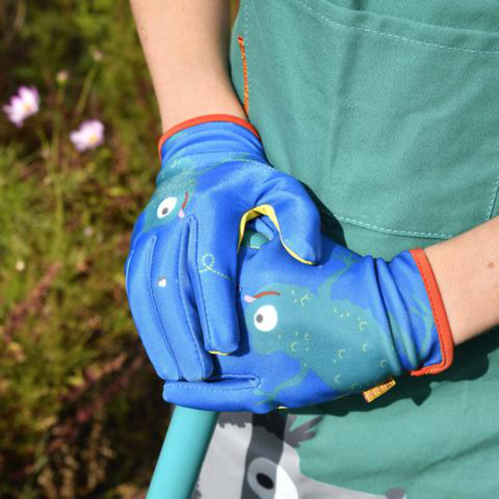 Load image into Gallery viewer, NATIONAL TRUST x BURGON & BALL Childrens Gloves - Frog