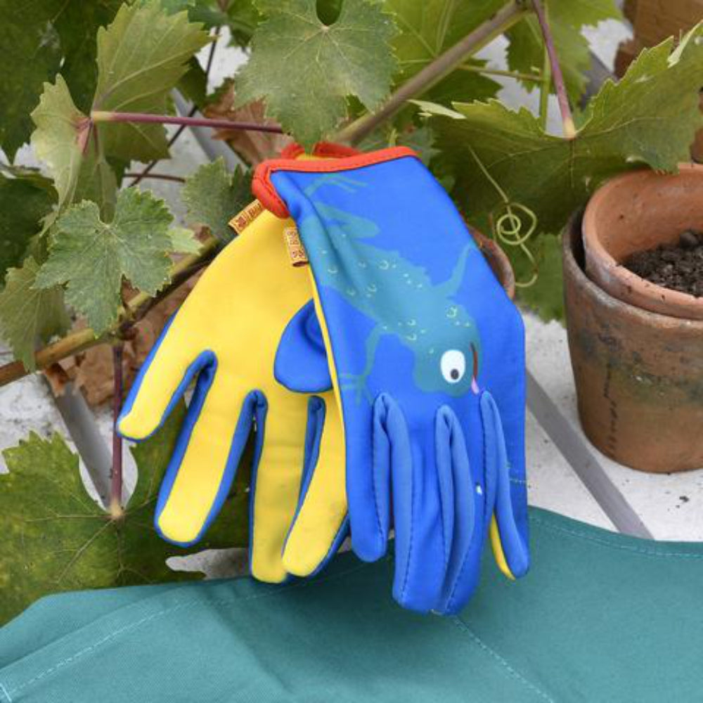 Load image into Gallery viewer, NATIONAL TRUST x BURGON & BALL Childrens Gloves - Frog
