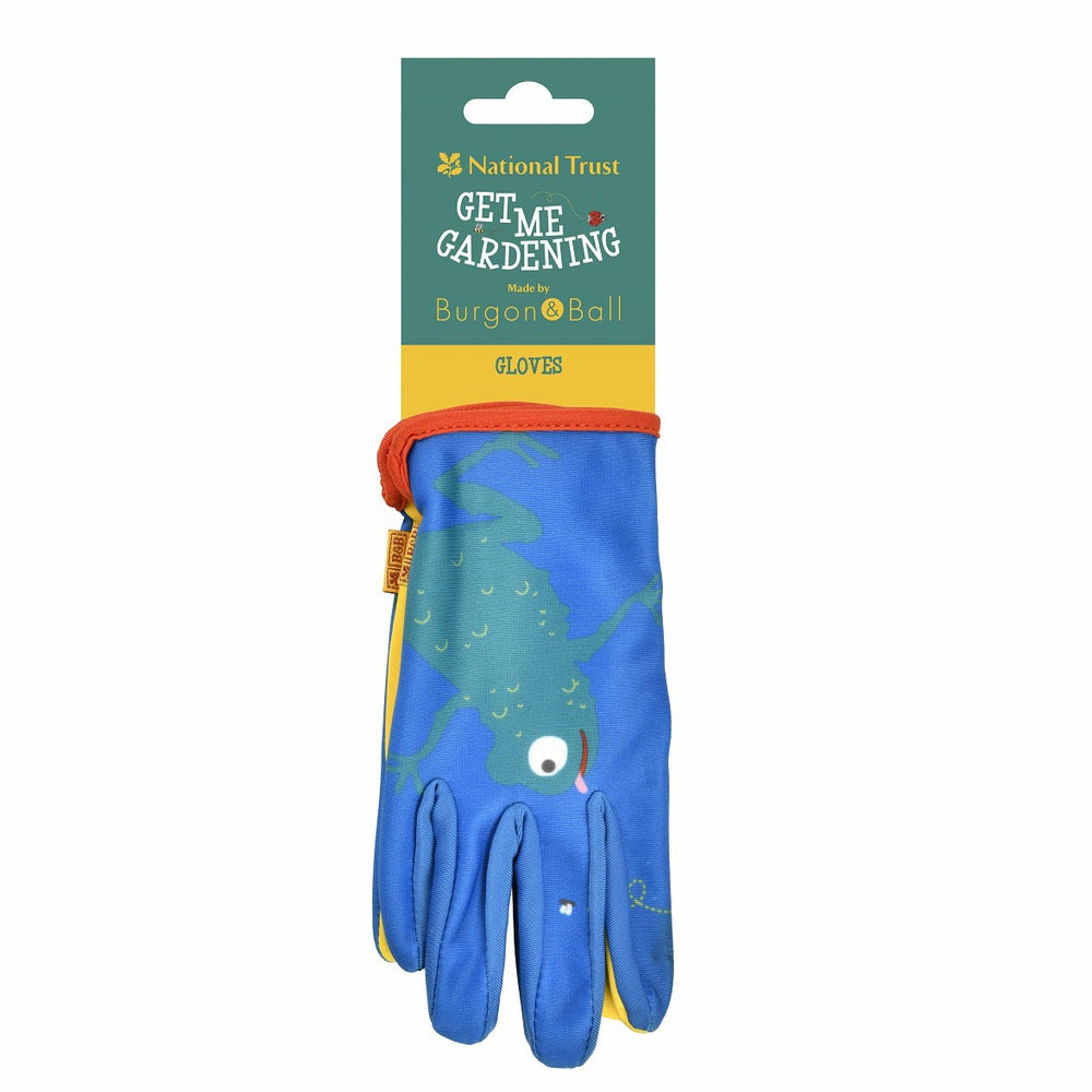 Load image into Gallery viewer, NATIONAL TRUST x BURGON & BALL Childrens Gloves - Frog