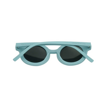 Load image into Gallery viewer, GRECH &amp; CO Child Original Round Bendable Polarized Sunglasses - Sky Blue (18mth-10yr)
